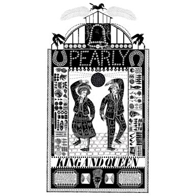 Pearly King and Queen by Alice Pattullo (Screen Print)