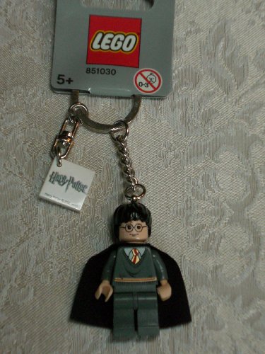 Lego Harry Potter Gryffindor Stripe Key Chain (#851030) with Harry Potter logo tile!