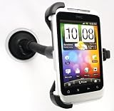 Flash Superstore - Support de Voiture pour Téléphone Fait sur Mesure pour HTC Wildfire S (Pas Wildfire) - Inclus: Chargeur Voiture Micro USB Compatible Gratuit Image du produit