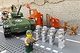 Modbrix 2457 - ★ US ARMY M24 Chaffee inkl. custom US MARINES Soldaten aus original Lego© Teilen ★ - 5