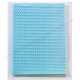 TIDI Dental Towels/Bibs, 2 Ply Tissue + Poly, 13 in x 18 in, Blue, 500 Per Case