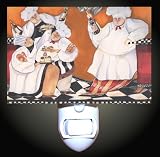 Four Chefs Decorative Night Light