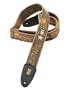Levy's Leathers 2 Heavy Cotton Strap, Worn-torn Treated & Chevron,Brown