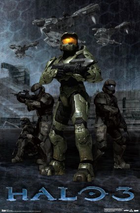 Halo 3 (Master Chief) Art Poster Print - 24