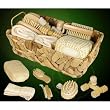 7-teiliges Wellness Set aus Naturmaterialien