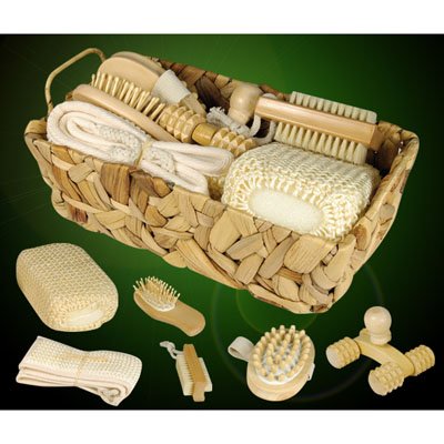 Produkt-Bild: 7-teiliges Wellness Set aus Naturmaterialien
