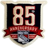 New York Rangers 85th Anniversary Patch (SMALLER 3 INCH )