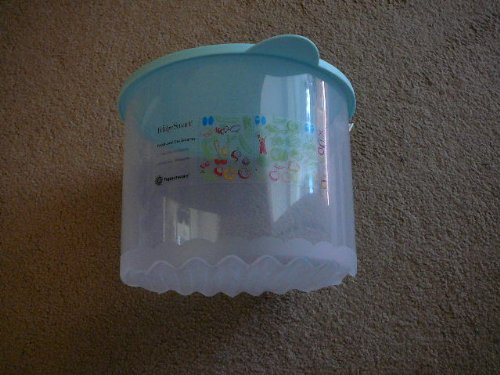 Tupperware Round FridgeSmart. Picture decal on Sides