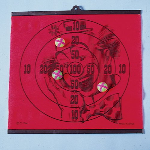 Clown Dart Game Image Clown Dart Game