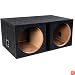 Atrend E12Dsv B Box Series 12-Inch Dual Vented Enclosure with Shared Chamber