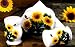 NAPKIN HOLDER, SALT AND PEPPER SHAKER SUNFLOWER DECOR
