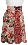 April Cornell Decadent Victorian Skirt Apron, Victorian Portrait Purple