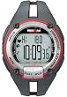 Timex Ironman Men's Road Trainer Heart Rate Monitor Watch, Grey/Red, Full Size
