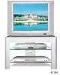 Grey/Silver TV Stand By Coaster Furniture