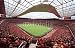 Wallmonkeys Peel and Stick Wall Decals - Emirates Football Stadium View - Removable Graphic