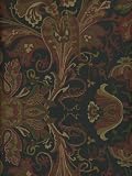 Wallpaper Key Ralph Lauren Durham Hall Langham Paisley Black LCW21489W