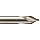 Precision Twist 76HA High Speed Steel Center Drill Bit, Uncoated (Bright) Finish, Round Shank, Spiral Flute, 60 Degree Point Angle
