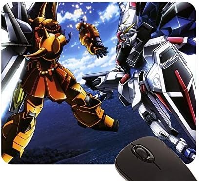 Beautiful Girl Freedom Gundam Seed Destiny Mecha Sword Weapon Wings mouse pad (22x18cm)