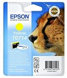 Epson T0714 Original Durabrite Yellow Ink Cartridge