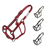 Sedona Adjustable Overlay Halter: Brown