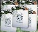 The Planet Bag Set of 5 (Five) - Natural 100% Cotton Canvas Shopping Bag