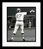 Carlton Fisk Boston Red Sox MLB 1975 World Series Home Run Back View Framed 8 x 10 Photograph