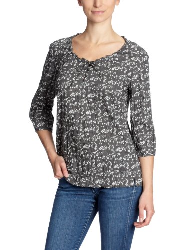 TOM TAILOR Damen Bluse 20164930070/cute blouse top, Gr. 36, Grau (2555) Preisvergleich