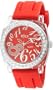 Tocs Women's 40320 Analog Round Glitz Ruby Red Watch