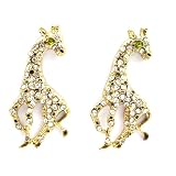 Dorothy Perkins Pave Giraffe Drop Earrings