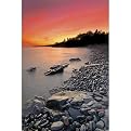 North Shore Sunset Gallery Wrapped Canvas - 16x20"