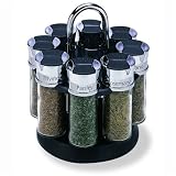 Review Olde Thompson 25-601 C / Olde Thompson 8-Jar Chrome Carousel Spice Rack
