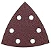 RED DETAIL SANDING TRIANGLE 60-GRIT (5PK) (10 Units)