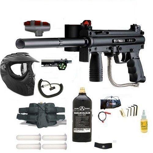 TIPPMANN A5 Paintball Gun 4+1 Xray MEGA Set + Remote + Neck Protector