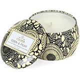 Voluspa Decorative Tin Candle, Eden & Pear, 3.5 oz