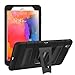 Beyond Cell Dual Layer Hybrid Full-Body Protective Cover with Kickstand for Samsung Galaxy Tab Pro 8.4 inch T320 - Black - Retail Packaging