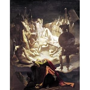 jean auguste ingres art printthe dream of ossian 1813 (39x30cm art prints