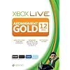 Carte abonnement Gold 12 mois pour Xbox 360