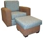 Angel Song 201321122 Adult Manhattan Glider Rocker in Pixels