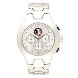 Florida State Seminoles NCAA Men's Hall of Fame Watch with Stainless Steel Bracelet