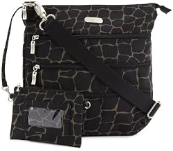 Baggallini Big Zipper Bagg -Giraffe Printed