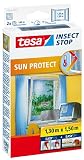 Tesa 55806-00021-00 Fliegengitter f&uuml;r Fenster mit Sonnenschutz, anthrazit-metallic