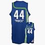 Pete Maravich Atlanta Hawks #44 Retro Swingman Adidas NBA Basketball Jersey "Pistol" (Royal Blue)