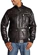 Sean John Men's Leather Safari Jacket
