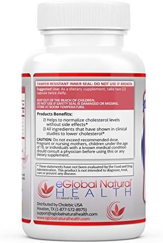 Cholesterol Care Supplement Formulated with a Unique Blend of Cholesterol Vitamins