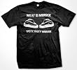 Meat Is Murder, Tasty Tasty Murder T-shirt, Men's Funny Anti Peta Shirts