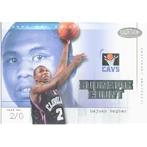 2002-03 Hoops Hot Prospects Supreme Court 8 Dajuan Wagner Cleveland Cavaliers(Rookie Insert - Basketball Cards)
