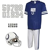 Indianapolis Colts NFL Youth Helmet and Uniform Set by Franklin - Small