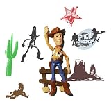 Wallables 3D Wall Décor - Woody from Disney / Pixar Toy Story 1, 2 and academy award winning Toy Story 3, 3 Dimensional Soft Foam Toy Wall Décor, Now with Bonus repositional decals!