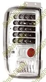 1997 - 2002 ( 1998 1999 2000 2001 ) / 97-02 ( 98 99 00 01 ) FORD EXPEDITION // 1998 - 2002 ( 1999 2000 2001 ) / 98-02 ( 99 00 01 ) LINCOLN NAVIGATOR EURO ALTEZZA TAIL LIGHTS - CHROME - LED
