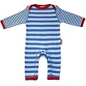 Toby Tiger Stripy Blue/Pale Blue Sleepsuit (6-12 months)